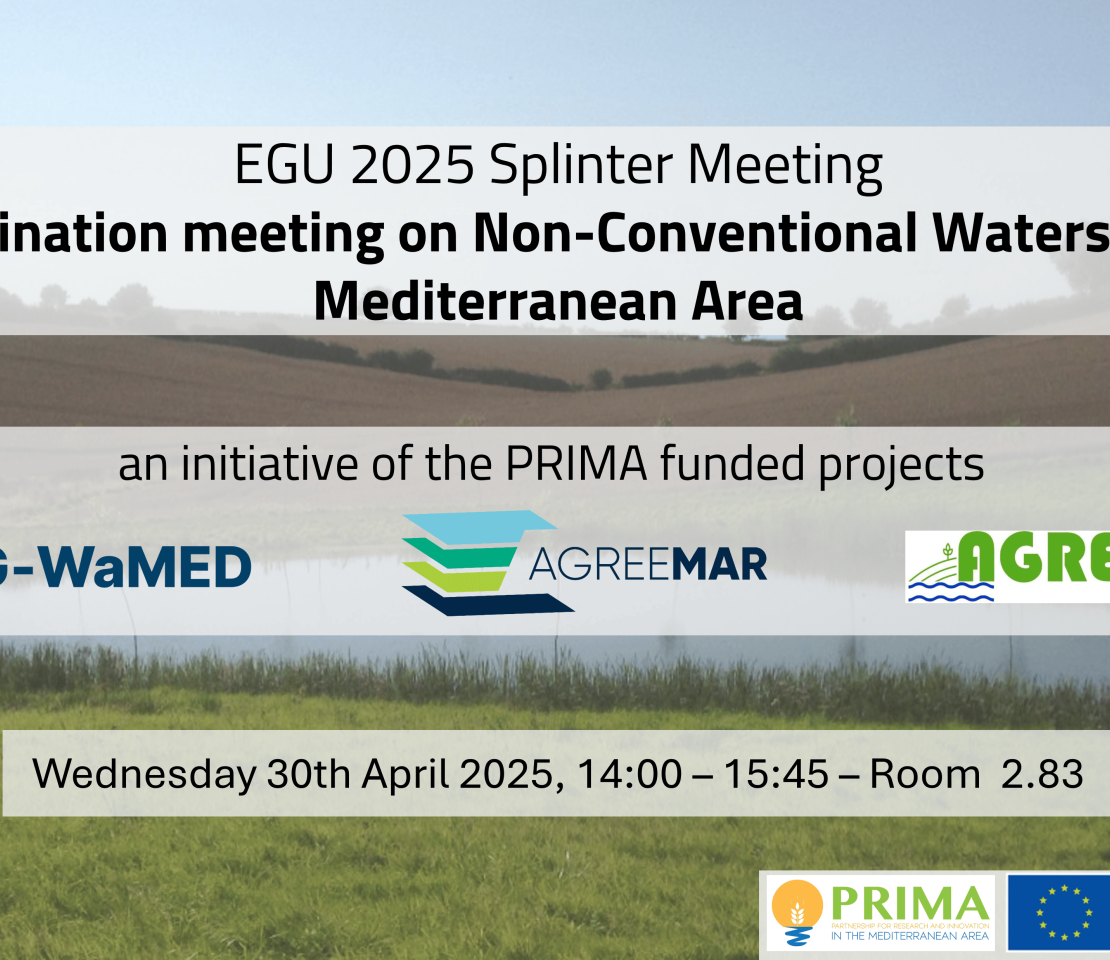 AGREEMed at EGU 2025: Coordination Meeting on Non-Conventional Waters in the Mediterranean